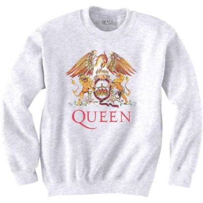 Picture of Queen Unisex Sweatshirt: Classic Crest (X-Small)