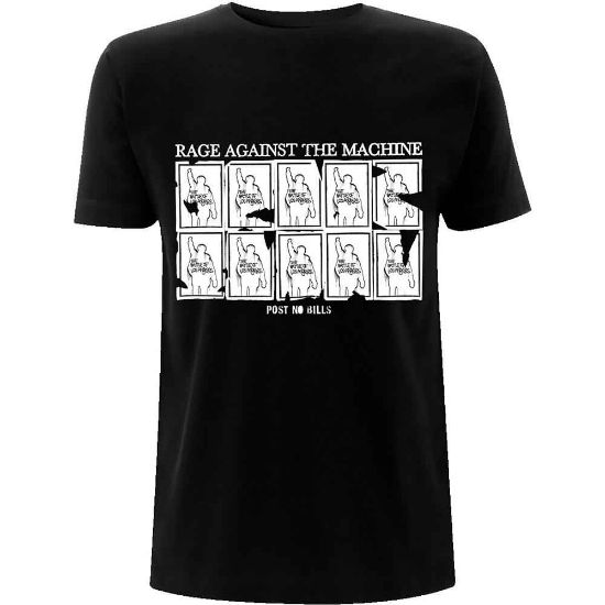 Picture of Rage Against The Machine Unisex T-Shirt: Post No Bills