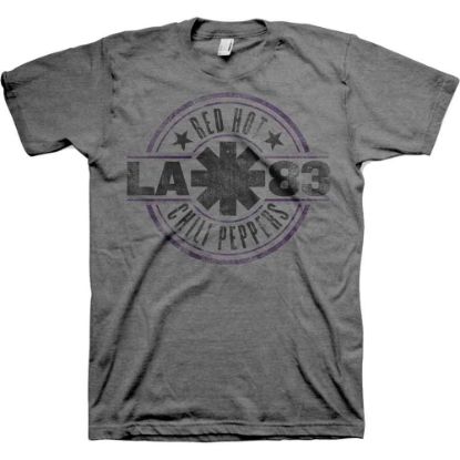 Picture of Red Hot Chili Peppers Unisex T-Shirt: LA 83