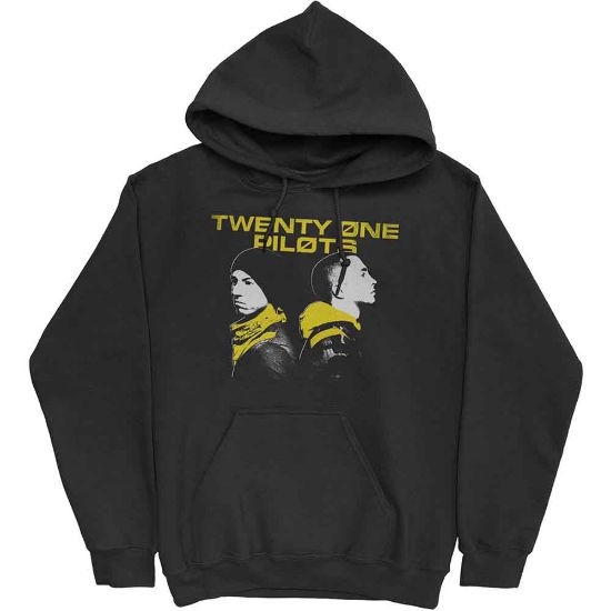 Picture of Twenty One Pilots Unisex Pullover Hoodie: Back To Back (Medium)