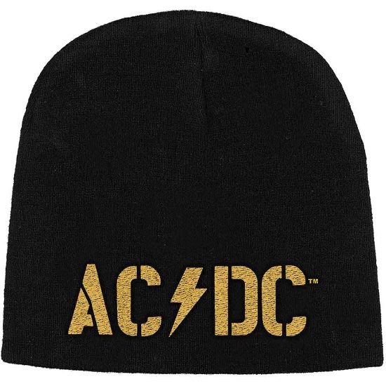 Picture of AC/DC Unisex Beanie Hat: PWR-UP Band Logo