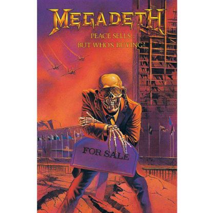 Picture of Megadeth Textile Poster: Peace Sells