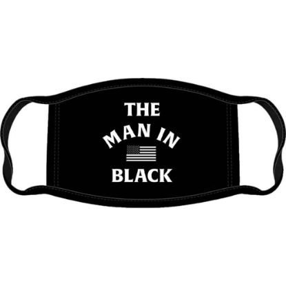 Picture of Johnny Cash Face Mask: Man In Black 