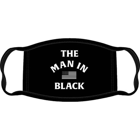 Picture of Johnny Cash Face Mask: Man In Black 