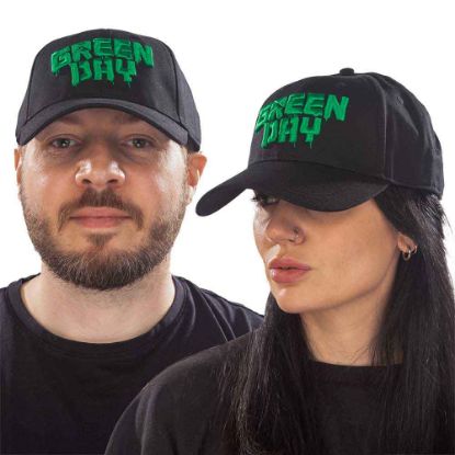 Picture of Green Day Unisex Baseball Cap: Dripping Logo