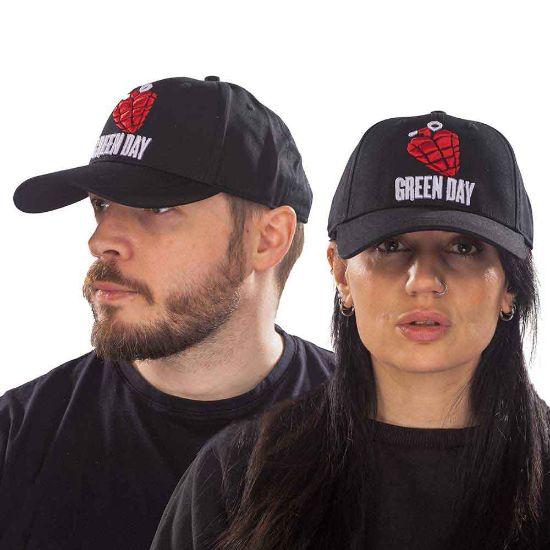 Picture of Green Day Unisex Baseball Cap: Grenade Logo