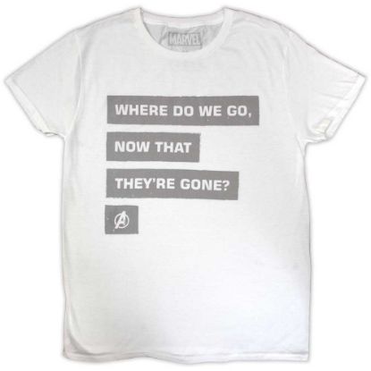 Picture of Marvel Comics Unisex T-Shirt: Avengers Now That They're Gone