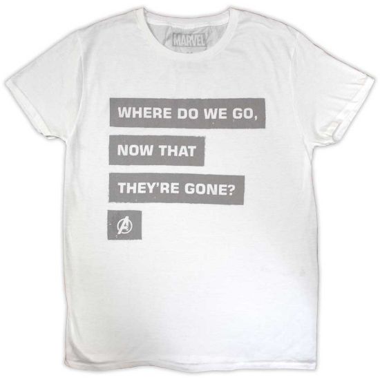 Picture of Marvel Comics Unisex T-Shirt: Avengers Now That They're Gone