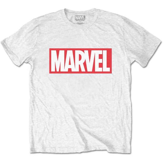 Picture of Marvel Comics Unisex T-Shirt: Marvel Box Logo