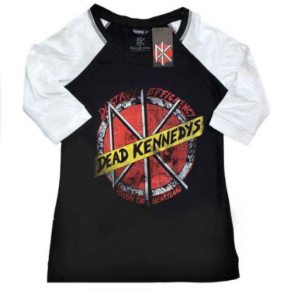 Picture of Dead Kennedys Ladies Raglan T-Shirt: Destroy