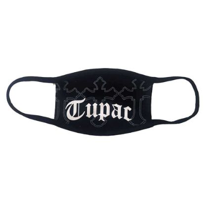 Picture of Tupac Face Mask: Logo & Crosses