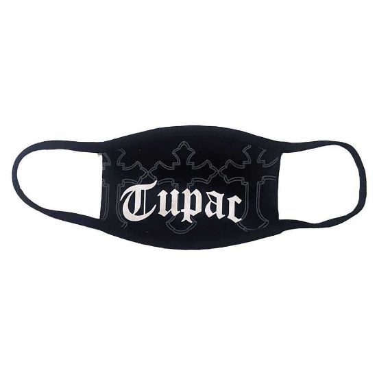 Picture of Tupac Face Mask: Logo & Crosses