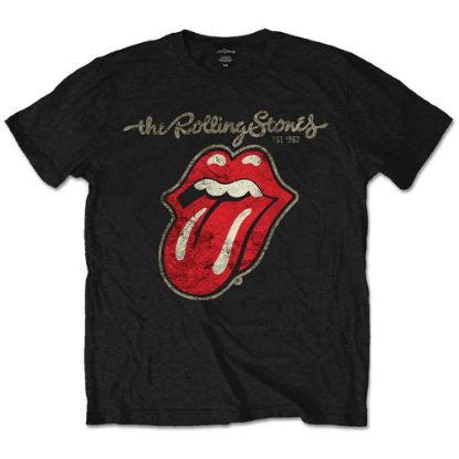 Picture of The Rolling Stones Unisex T-Shirt: Plastered Tongue