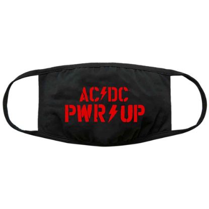 Picture of AC/DC Face Mask: PWR-UP Logo