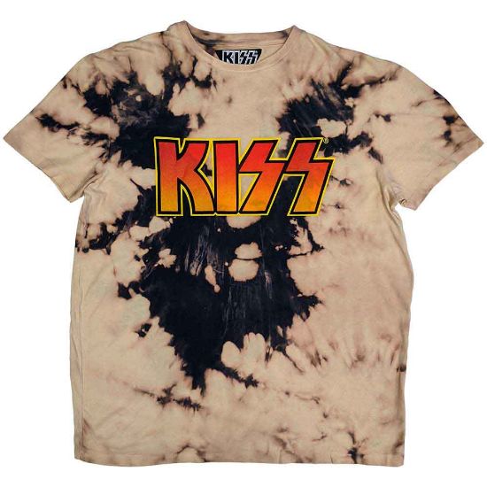 Picture of KISS Unisex T-Shirt: Classic Logo Wash Collection