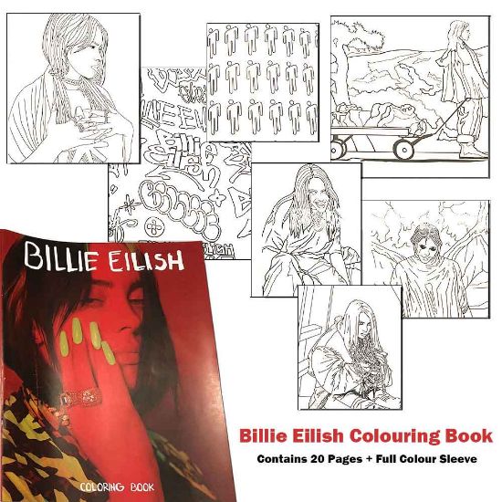 Picture of Billie Eilish Colouring Book: Billie