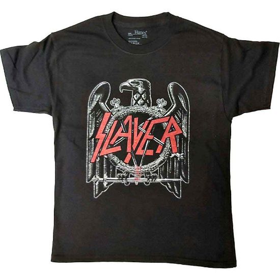 Picture of Slayer Kids T-Shirt: Black Eagle (7-8 Years)