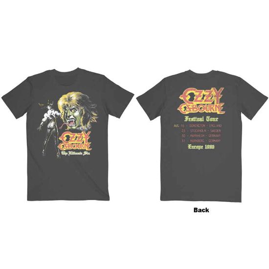 Picture of Ozzy Osbourne Unisex T-Shirt: Ultimate Remix Back Print