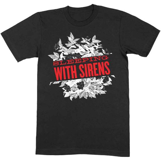 Picture of Sleeping With Sirens Unisex T-Shirt: Floral