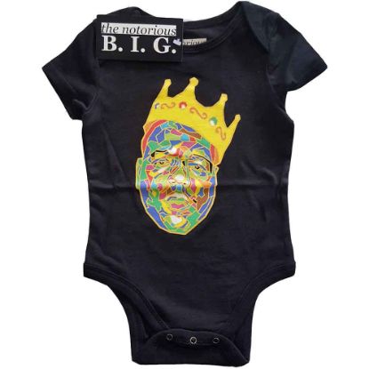 Picture of Biggie Smalls Kids Baby Grow: Crown (3-6 Months)