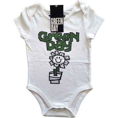 Picture of Green Day Kids Baby Grow: Flower Pot (6-9 Months)